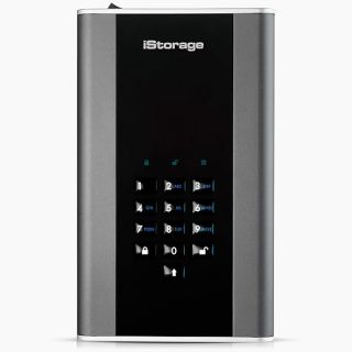 iStorage diskAshur DT2 256-bit 18TB | FIPS Level 3 Certified | Secure encrypted Desktop Hard Drive | Password Protected