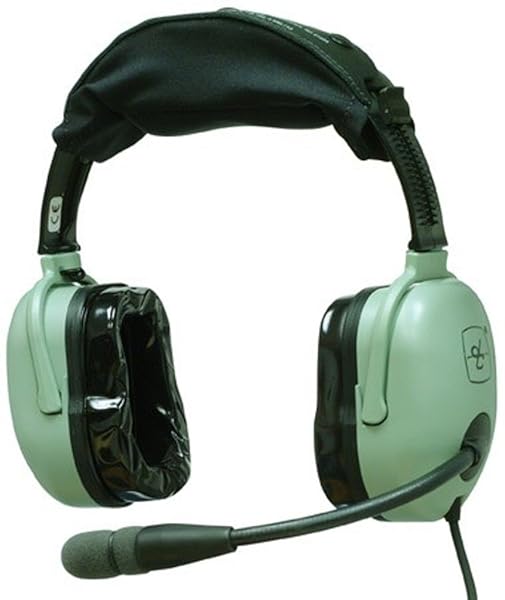 David Clark H20-10 High Noise Canceling Headset for Aviation and Communication