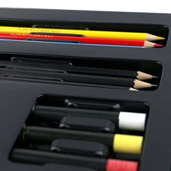 Derwent Academy Mixed Media Art Set (97042) - 43 Assorted Color Pieces for Creative Projects - Image 7