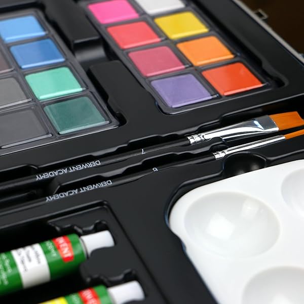 Derwent Academy Mixed Media Art Set (97042) - 43 Assorted Color Pieces for Creative Projects - Image 8