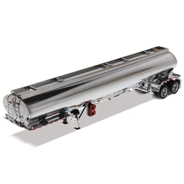 Diecast Masters 1:50 Scale Heil FD 9300 DT C4 Petroleum Chrome Trailer 91034 for Collectors and Enthusiasts