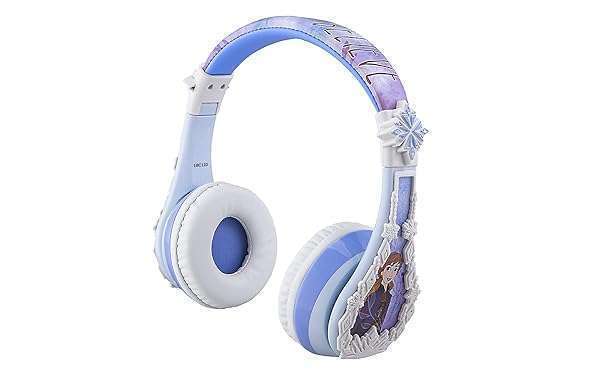 eKids Disney Frozen 2 Bluetooth Headphones: Safe, Adjustable & Perfect for Kids - Anna & Elsa Fans!