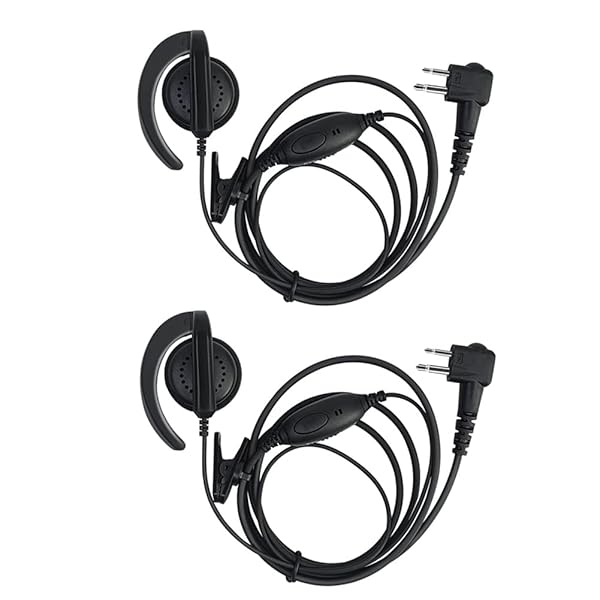 Earpiece for Motorola VOX Surveillance Headsets RDM2070D CP200 CP200D CLS1410 CLS1413 CLS1450 Pack of 2 - Image 3