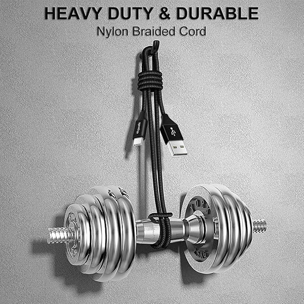 16ft USB C Cable - Fast Charging Nylon Braided Cord for Samsung, LG, Moto, Google & More - Image 6