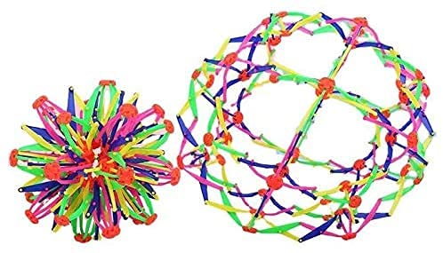 Expandable Breathing Colorful Inflatable Magic Ball for Yoga Deep Breathing Stress Relief Toy for Boys and Girls - Image 4