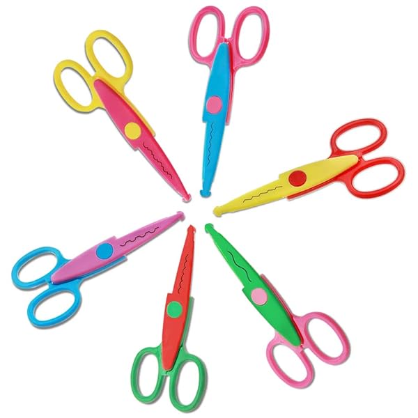 findTop 112 Piece DIY Craft Supplies Set with Craft Punch Creative Scissors and Double Sided Origami Paper for Scrapbooking and Art Projects - Image 4