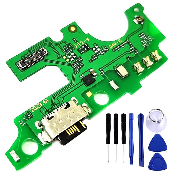 T-Mobile Revvl 4 Plus 5062 USB Charging Port Flex Cable Replacement for Metro Revvl 4 Plus 5062W 5062Z Type C Connector Port - Image 2