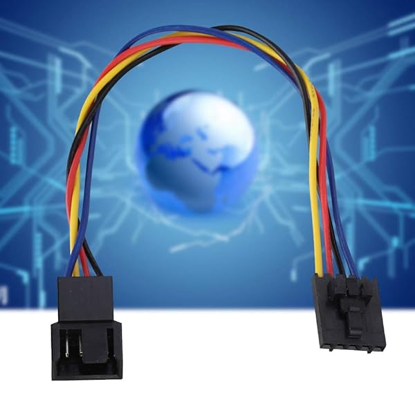 FOSA 5Pcs 5Pin to 4Pin Adapter Cable for DELL Fans Connector Extension Cord - Image 4