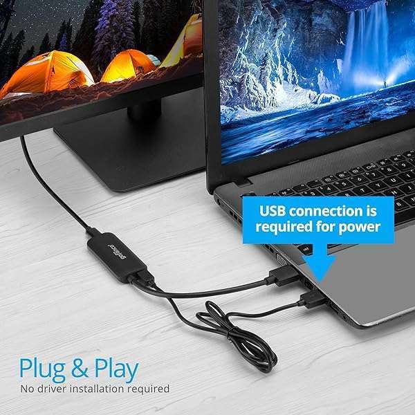 gofanco HDMI 2.0 to USB-C Converter - 4K @60Hz, HDCP 2.2, USB-Powered, Not for Apple Studio Display - Image 7