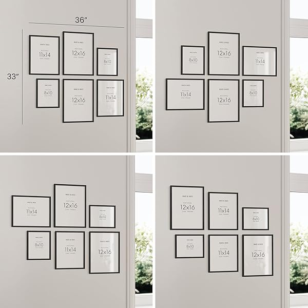 HAUS AND HUES Boho Art Wall Decor for Stylish Gallery Walls with Sun and Joshua Tree Prints in Black Frame - Image 6