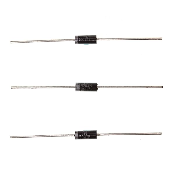 HUABAN 10PCS 1N5347B Power Zener Diode 5W 10V DO-15 Axial Diodes for Reliable Performance