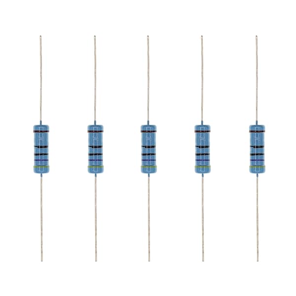 HUABAN 20PCS 3 Watts 470 Ohm 1 Percent Metal Film Resistor for Reliable Performance