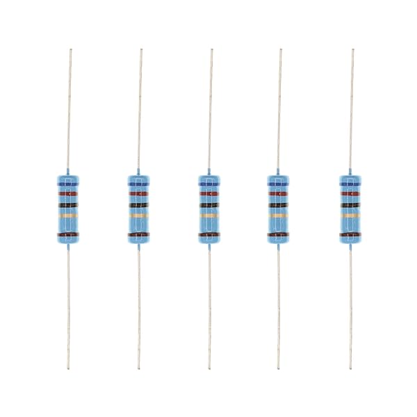 HUABAN 20PCS 3 Watts 62 Ohm 1 Percent Metal Film Resistor for Reliable Circuit Performance