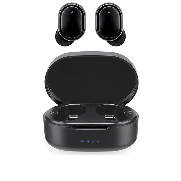 iLive iLive Truly Wire-Free Earbuds: Sweatproof, 3 Ear Tip Sets, Black - Perfect for Active Lifestyles