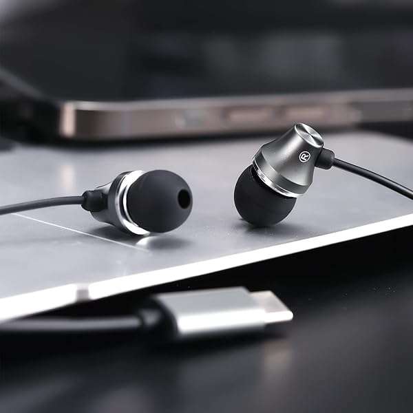 iRAG A101C USB C Headphones: Wired Earbuds with Microphone for Samsung Galaxy & Google Pixel - Image 8