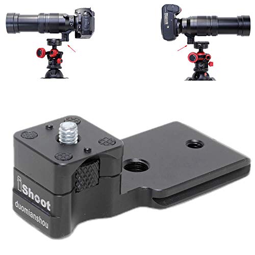 iShoot Metal Lens Collar Stand Tripod Mount Ring Base for Panasonic Leica DG Vario-Elmar 100-400mm f4-6.3 ASPH Power OIS Lens Support