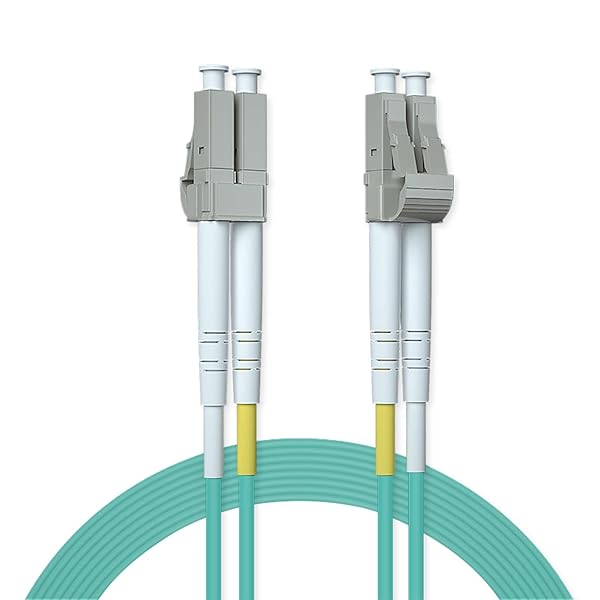 ipolex ipolex OM3 LC to LC Fiber Patch Cable 10G Multimode Duplex 50/125?m 20 Meter Aqua Fiber Optic Cord