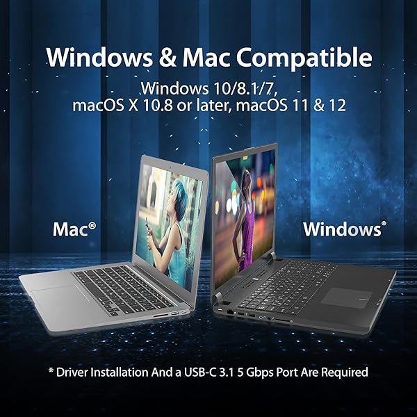 j5create USB Type C Docking Station 100W PD Charger Supports 3 Displays HDMI DisplayPort VGA for MacBook Pro Air XPS and More - Image 8