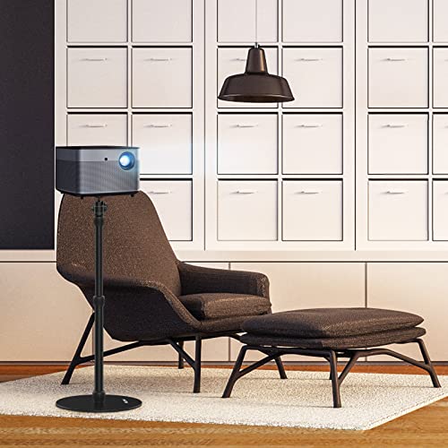 Jusmo LS09 Adjustable Aluminum Projector Stand for Nebula, XGIMI & Cameras - 16.5-34.6in Compatible with Projectors, Phones & More - Image 3