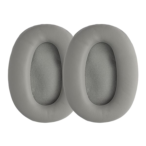 KWMobile Ear Pads for Sony MDR-1000X & WH-1000XM2 - 2X Grey Replacement Earpads