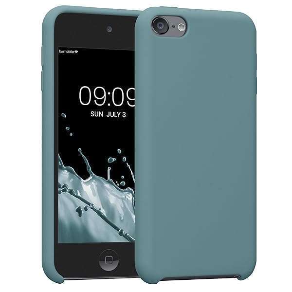 KWMobile TPU Silicone Case for Apple iPod Touch 6G/7G - Soft Flexible Protective Cover in Antique Stone