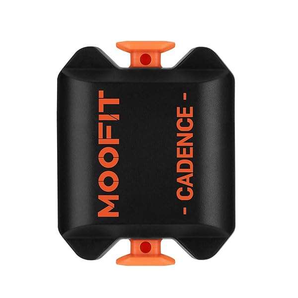 moofit Moofit Bluetooth Cadence Sensor - Waterproof RPM Tracker for Spin Bikes & Cycling Apps