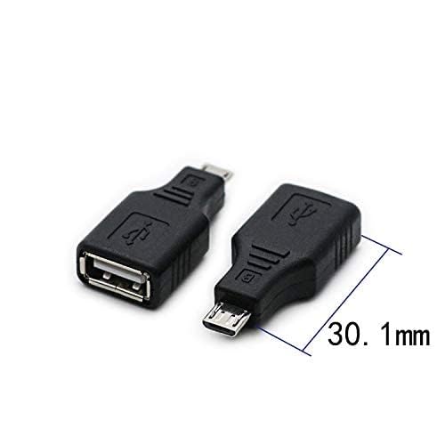 RGZHIUHFZ 2-Pack USB 2.0 Micro USB to Type A Female OTG Adapter - Fast Data Transfer Connector - Image 8