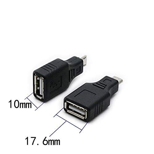 RGZHIUHFZ 2-Pack USB 2.0 Micro USB to Type A Female OTG Adapter - Fast Data Transfer Connector - Image 9
