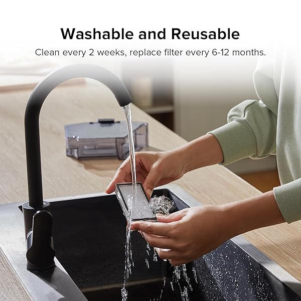 Roborock 2 Pack Washable Filters for C1, E2, E3, S4, S5, S6 & Q5 - High Efficiency Replacement Parts - Image 5