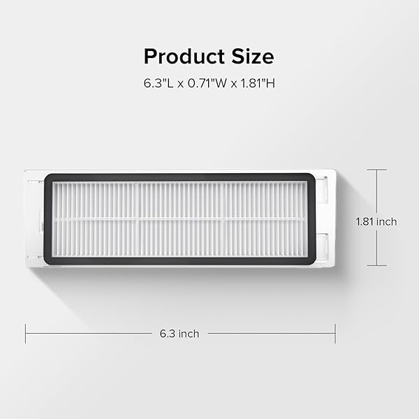 Roborock 2 Pack Washable Filters for C1, E2, E3, S4, S5, S6 & Q5 - High Efficiency Replacement Parts - Image 7