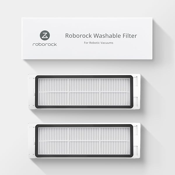 Roborock 2 Pack Washable Filters for C1, E2, E3, S4, S5, S6 & Q5 - High Efficiency Replacement Parts - Image 8