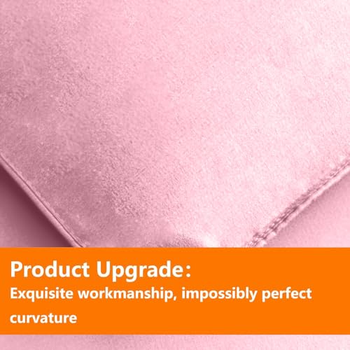 TAIMIT Pink Full Size Comforter Set 7 Pieces All Season Soft Quilted Reversible Bedding Bed in a Bag with Sheets and Pillow Shams - Image 7