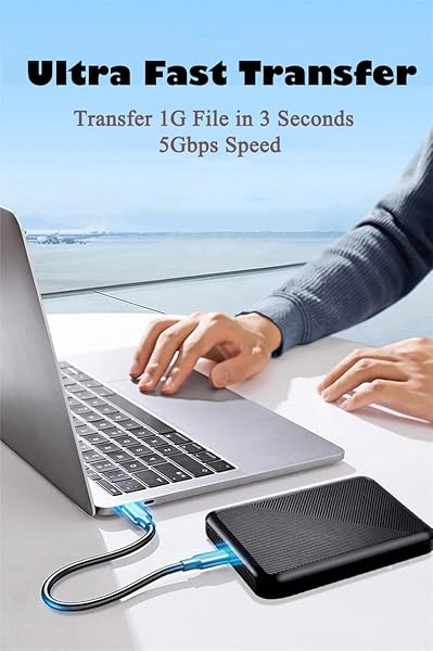 Tianken 750GB Ultra Slim Portable External Hard Drive USB 3.0 for PC Mac Laptop PS4 Xbox One Storage Solution - Image 6