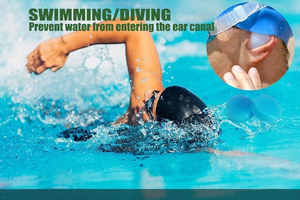 Wax Ear Plugs for Sleep 24 Silicone Earplugs for Swimming and Noise Cancelling Ear Protection SNR 32dB - Image 7