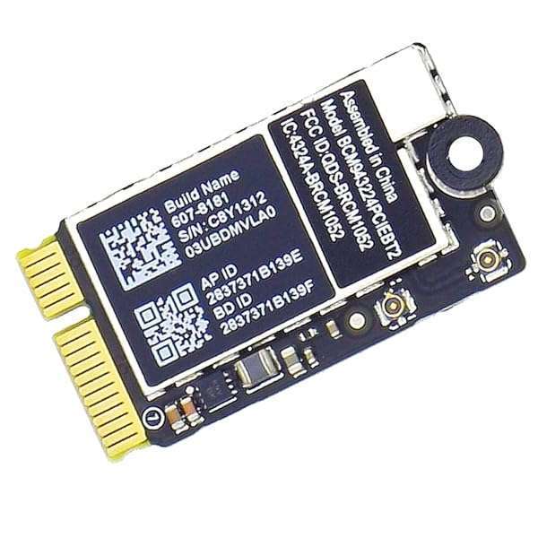 "Willhom BCM943224PCIEBT2 WiFi Bluetooth Card for MacBook Air 11" & 13" (2011-2012) - Fast Replacement Solution" - Image 2