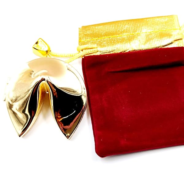 Ya.x Custom Personalized Metal Fortune Cookie Box for Weddings Unique Gift for Couples with Custom Message Keepsake 5.2cm x 5.2cm - Image 9