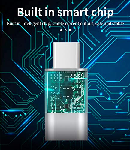 Zoyuzan 3-Pack USB C to Micro USB Adapters for Galaxy S7/S8/S9/S10 - Fast USB Type C to Micro USB Converter - Image 9