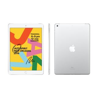 iPad 10.2-inch 7th Gen (2019) - Wi-Fi + GSM/CDMA + LTE
    
      128 GB - Silver - Unlocked 02