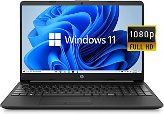 HP Notebook 15 Laptop, 15.6" Full HD Screen,Intel Celeron N4020 Processor, 16GB DDR4 Memory, 1TB SSD, Online Meeting Ready, Webcam, Type-C, RJ-45, HDMI, Windows 11 Home, Black 01