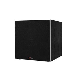 Polk Audio PSW10 10" Powered Subwoofer - Power Port Technology | Up to 100 Watts & T30 100 Watt Home Theater Center Channel Speaker - Hi-Res Audio with Deep Bass Response| Single, Black 02