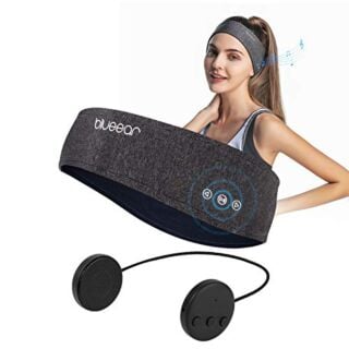Bluetooth Headband Sleep Headphones Wireless V5.0 Sports Headband with Thin Stereo Speaker for Yoga Running Outdoor Indoor Sports and Travelling 01