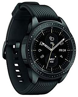 Samsung Galaxy Watch (42mm, GPS, Bluetooth, Unlocked LTE) – Midnight Black (US Version) 01