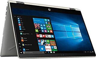 HP Pavilion x360 14" FHD WLED Touchscreen 2-in-1 Convertible Laptop, Intel Quad-Core i5-8250U 1.60GHz up to 3.4GHz, 8GB DDR4, 256GB SSD, WiFi, Bluetooth, Webcam, HDMI, Fingerprint Reader, Windows 10 01