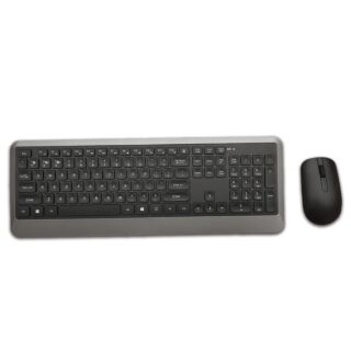 HP USB Wireless/Cordless Spill Resistance Keyboard and Mouse Set, Black 02