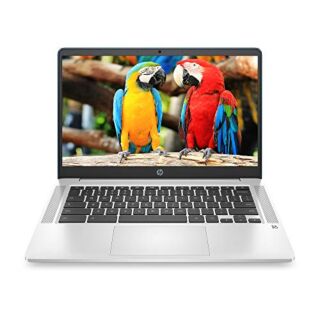 HP Chromebook 14-inch HD Laptop, Intel Celeron N4000, 4 GB RAM, 32 GB eMMC, Chrome (14a-na0070nr, Forest Teal) 02