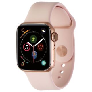 Apple Watch (Series 4) September 2018 40 mm - Aluminium Gold - Sport Band Pink 01