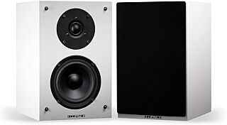 Fluance Elite High Definition 2-Way Bookshelf Surround Sound Speakers for 2-Channel Stereo Listening or Home Theater System - White/Pair (SX6WH) 02