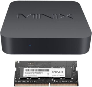 MINIX NEO J50C-4 Max, 8GB/240GB Intel Pentium Silver Mini PC with Windows 10 Pro (64-bit) [Dual-Band Wi-Fi/Gigabit Ethernet/4K @ 60Hz/Triple Display/USB-C/Auto Power On/Vesa Mount] 02
