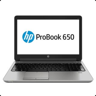 HP ProBook 650 G1 15.6" Laptop, Intel Core i7, 16GB RAM, 256GB SSD, Windows 10 Pro. Refurbished 02