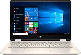 2020 HP Pavilion x360 2-in-1 Laptop Computer/ 14" Full HD Touchscreen/ 10th Gen Intel Core i5-10210U Up to 4.1GHz/ 16GB DDR4 Memory/ 256GB PCIe SSD/ AC WiFi/ HDMI/ Gold/ Windows 10 01